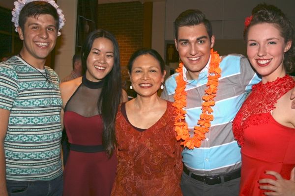 Connor Colbert, Samantha Ma (Liat), Lydia Gaston (Bloody Mary), Serge Clivio and Mia  Photo