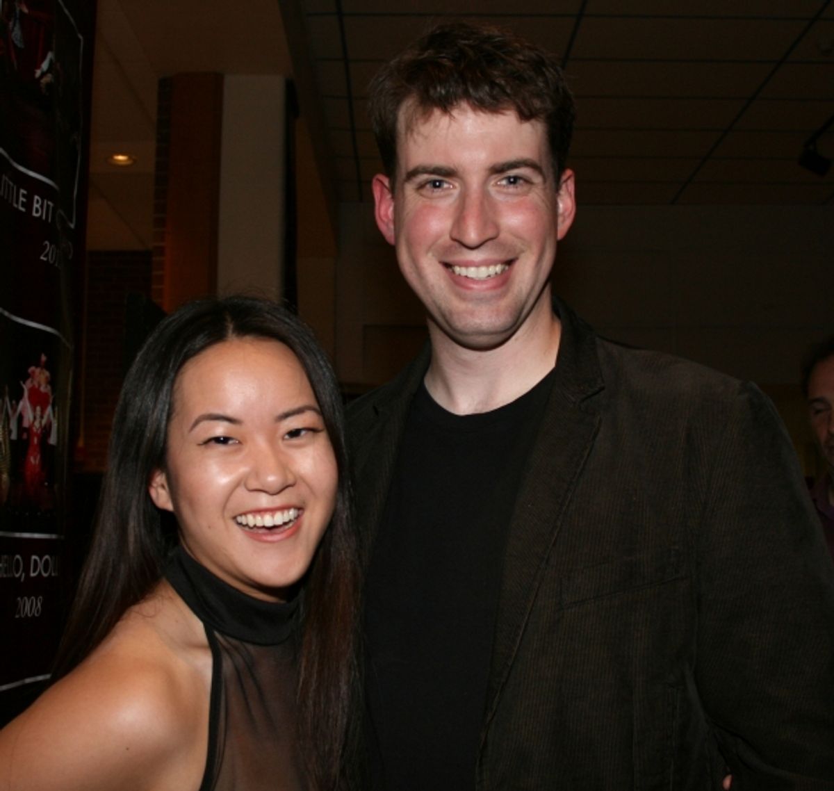Samantha Ma (Liat) and Mark Linehan (Lt. Cable) at 