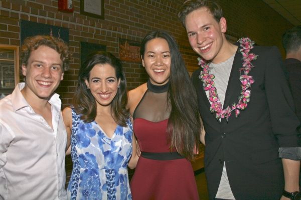 Tyler Stettler, Rachel Bertone, Samantha Ma and Jonathan Pohl Photo