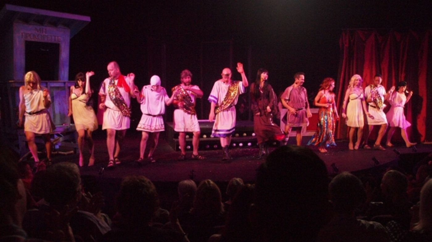 Photo Coverage: Troubadour Theater Company's ABBAMEMNON Curtain Call and Press Night Celebration  Image