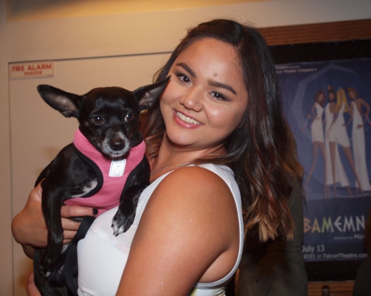 Joren Maure Garcia and Panda at 