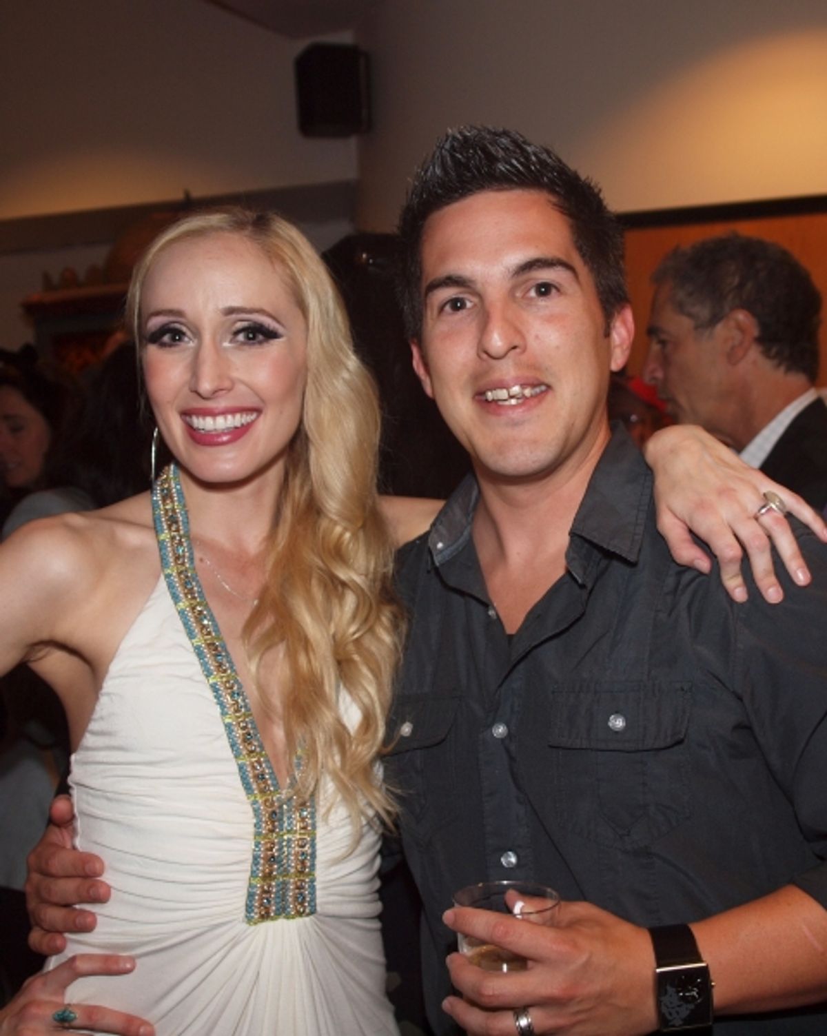 Suzanne Jolie and Andy Lopez at 