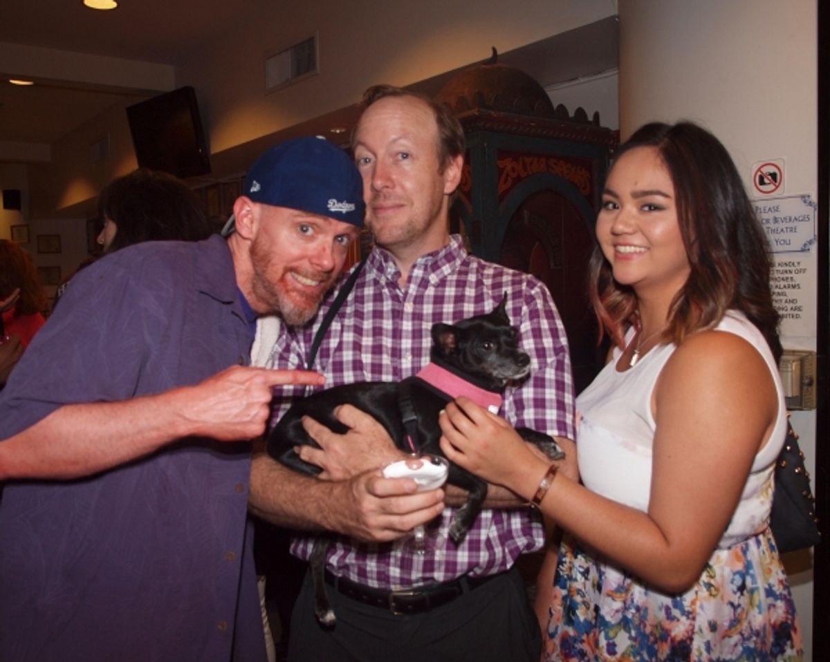 Matt Walker, Evan Arnold, Panda, and Joren Maure Garcia at 