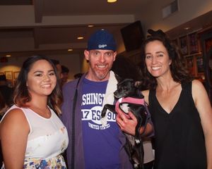 Joren Maure Garcia, Matt Walker, Panda, and Beth Kennedy Photo