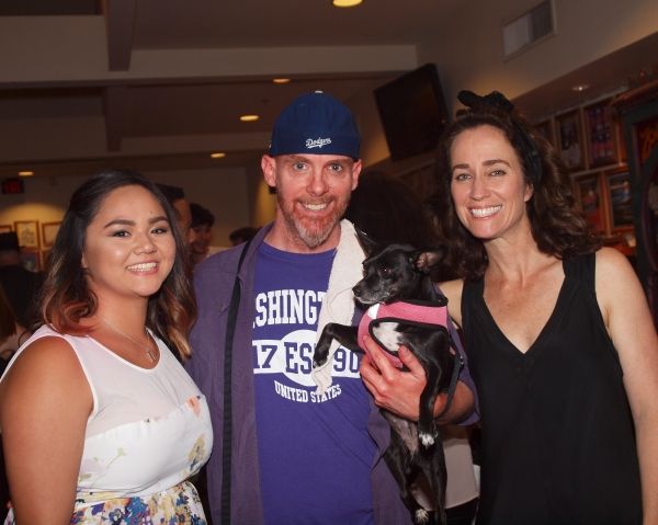 Joren Maure Garcia, Matt Walker, Panda, and Beth Kennedy Photo