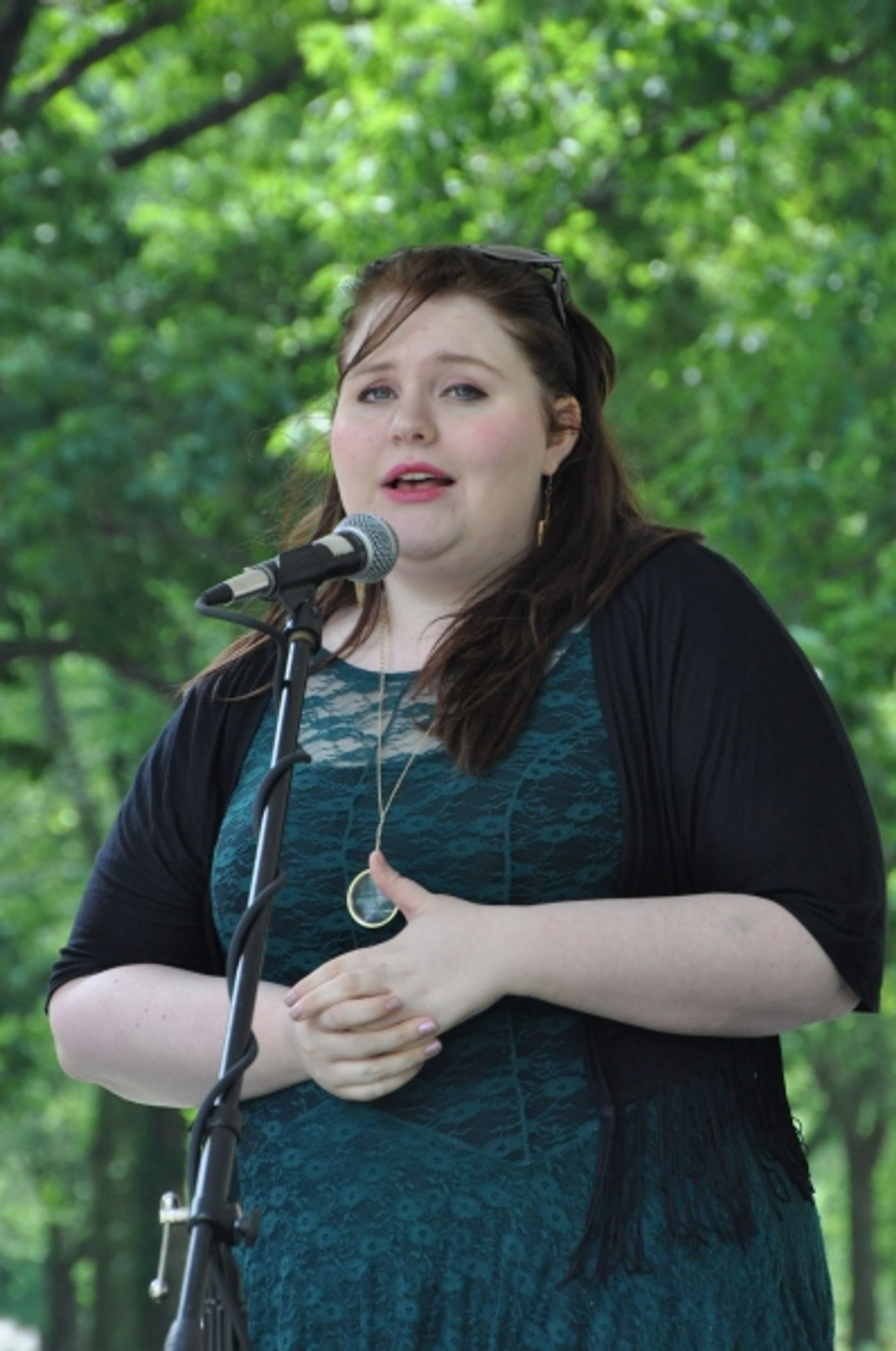 Photo Coverage: HEATHERS: THE MUSICAL Star Katie Ladner Joins the Fun at The Mississippi Picnic in Central Park  Image