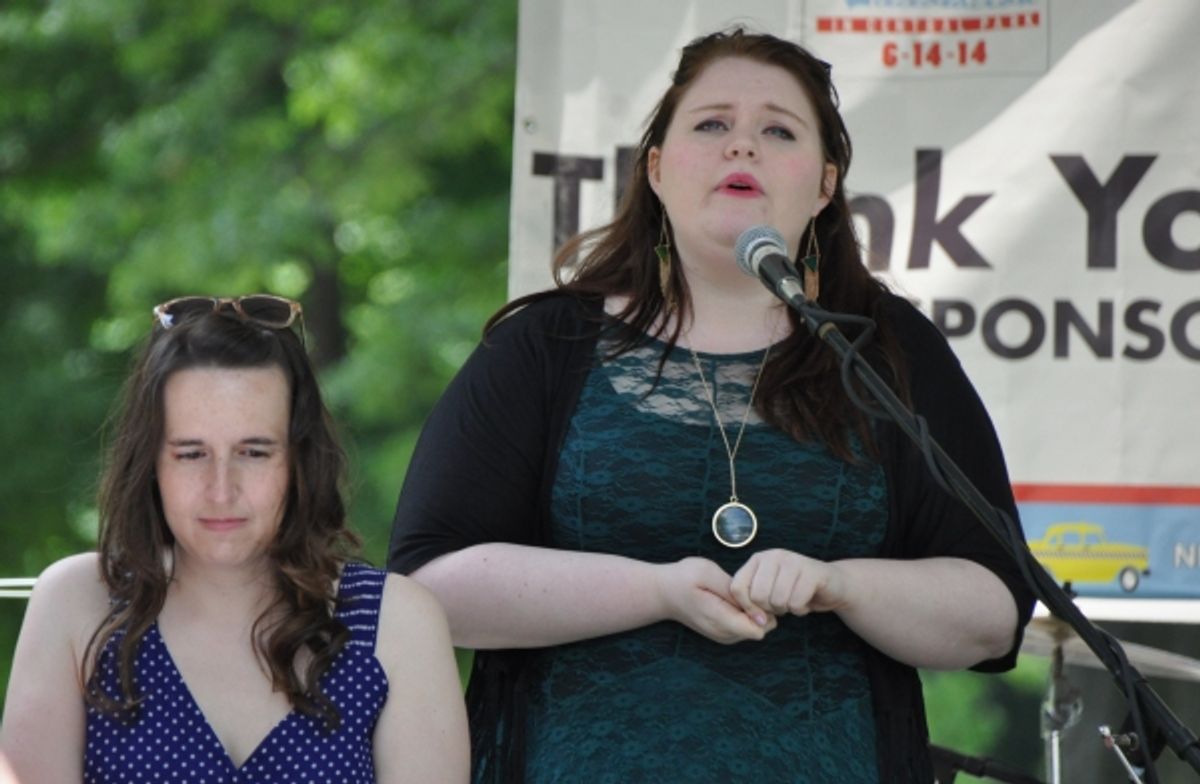 Rachel Fogarty and Katie Ladner at 