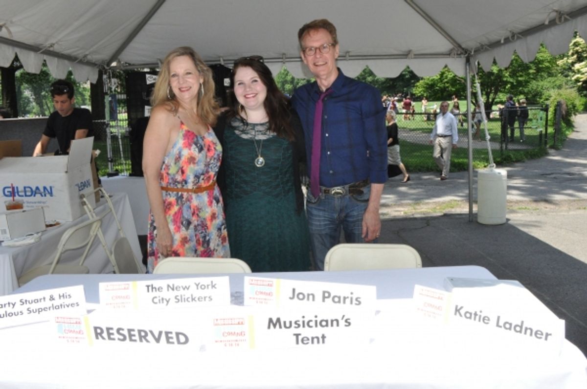 Annie Chadwick, Katie Ladner and Fraser Hardin at 