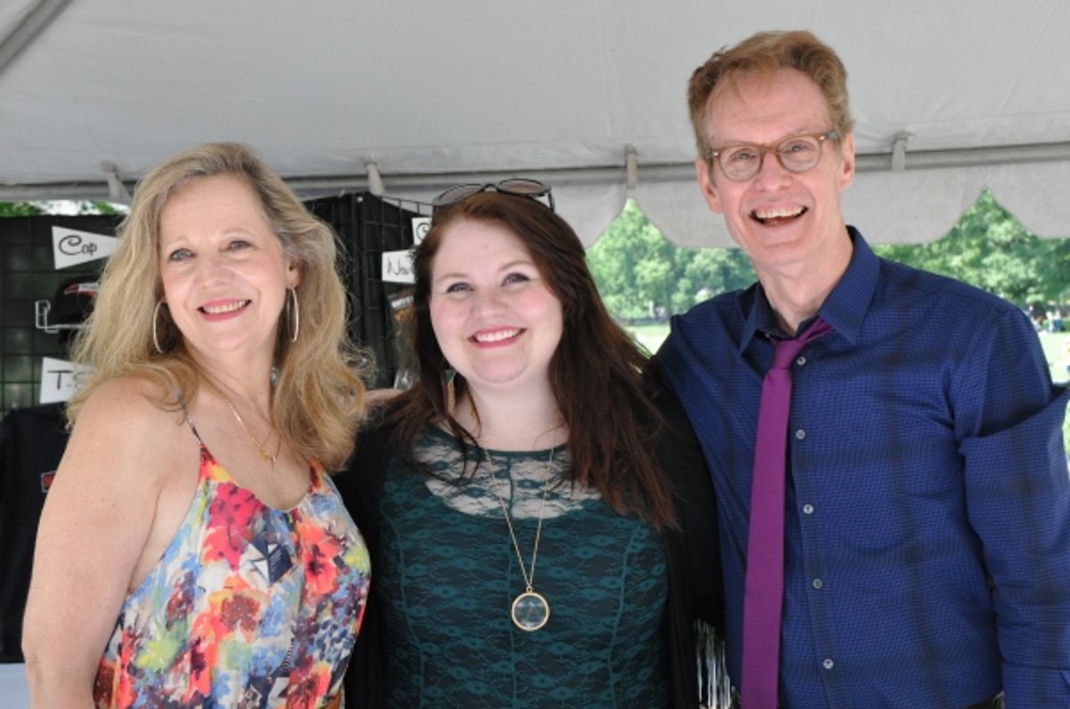 Annie Chadwick, Katie Ladner and Fraser Hardin at 