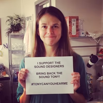 Sutton Foster from VIOLET
@sfosternyc: "#tonycanyouhearme" Photo