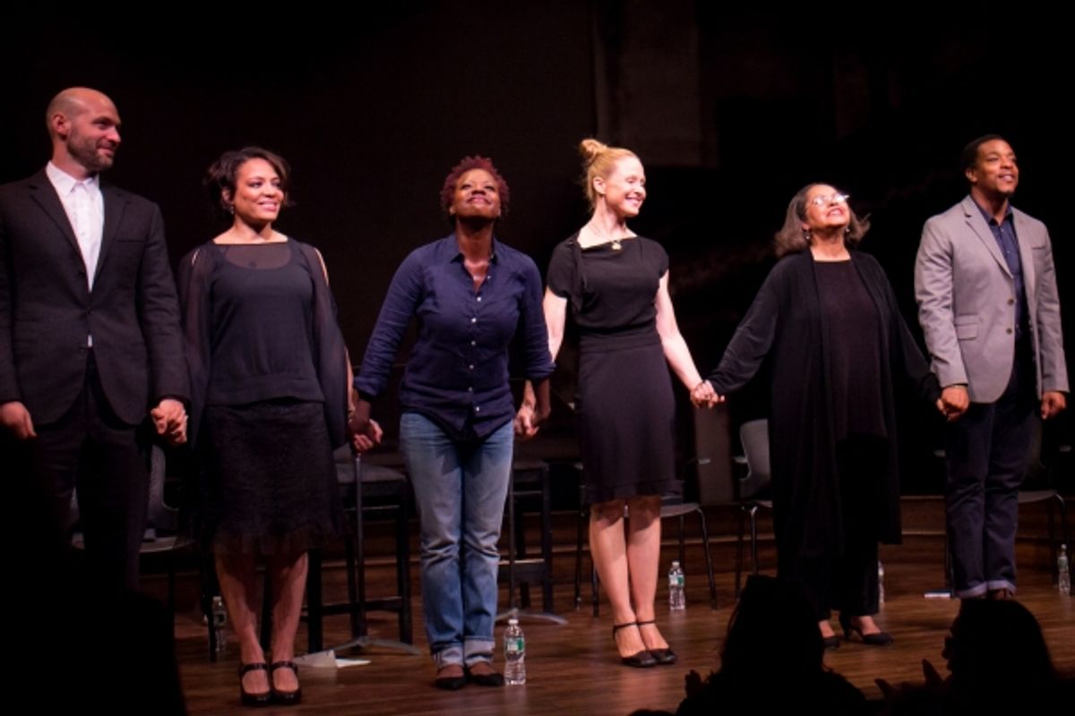 Corey Stoll, Lauren Velez, Viola Davis, Arija Bareikis, Lynda Gravatt, Russell Hornsby at 