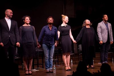 Corey Stoll, Lauren Velez, Viola Davis, Arija Bareikis, Lynda Gravatt, Russell Hornsb Photo