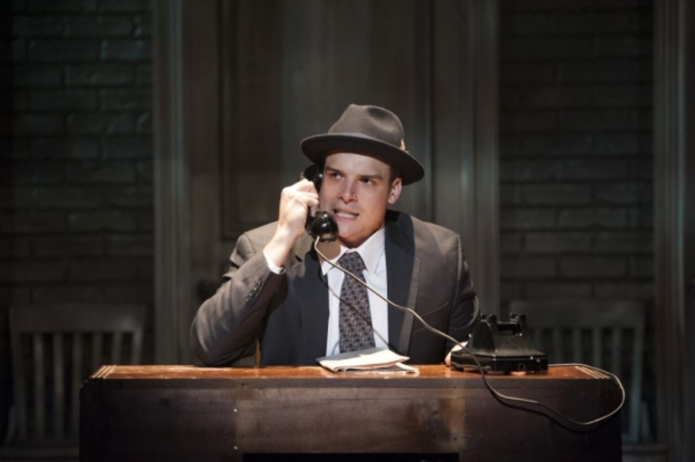 Photo Flash: First Look at Ed Dixon, Erin Driscoll, Christopher Bloch and More in Signature Theatre's CLOAK AND DAGGER World Premiere  Image