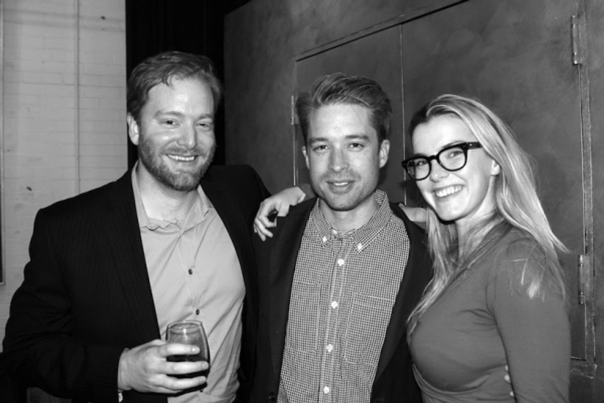 David Abeles, Daniel Abeles & Betty Gilpin Photo Credit: Stacey Abeles at 