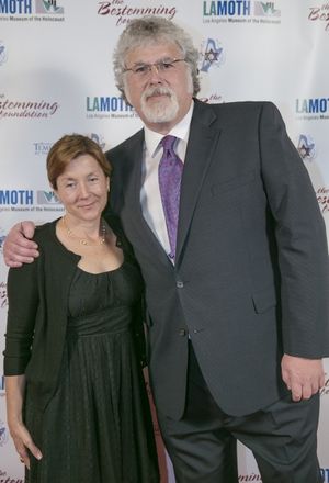 Samara Hutman, Executive Director of the Los Angeles Museum of the Holocaust and Richard Stellar, Event Co-Producer at An International Evening of Music and Remembrance celebrating the Voices of Holocaust Survivors through a performance of Sharon Far @ BroadwayWorld Samara Hutman, Executive Director of the Los Angeles Museum of the Holocaust and Ric Photo