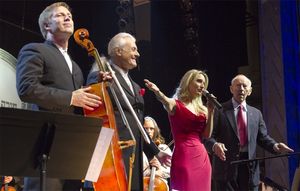 Ruslan Biryukov, Frank Fetta, Sharon Farber and Curt Lowens  at An International Even Photo