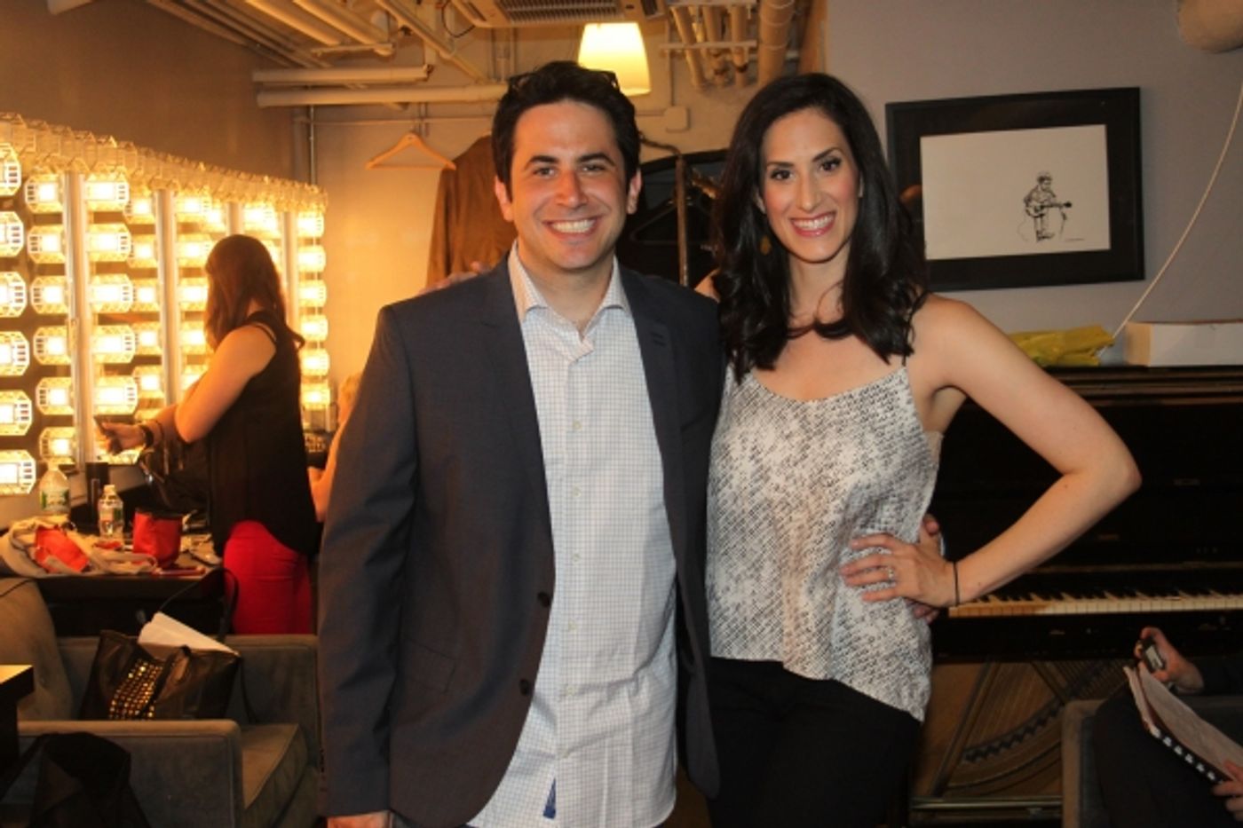 Photo Coverage: Backstage at BroadwayWorld.com's THE LORD AND THE MASTER at Joe's Pub!  Image