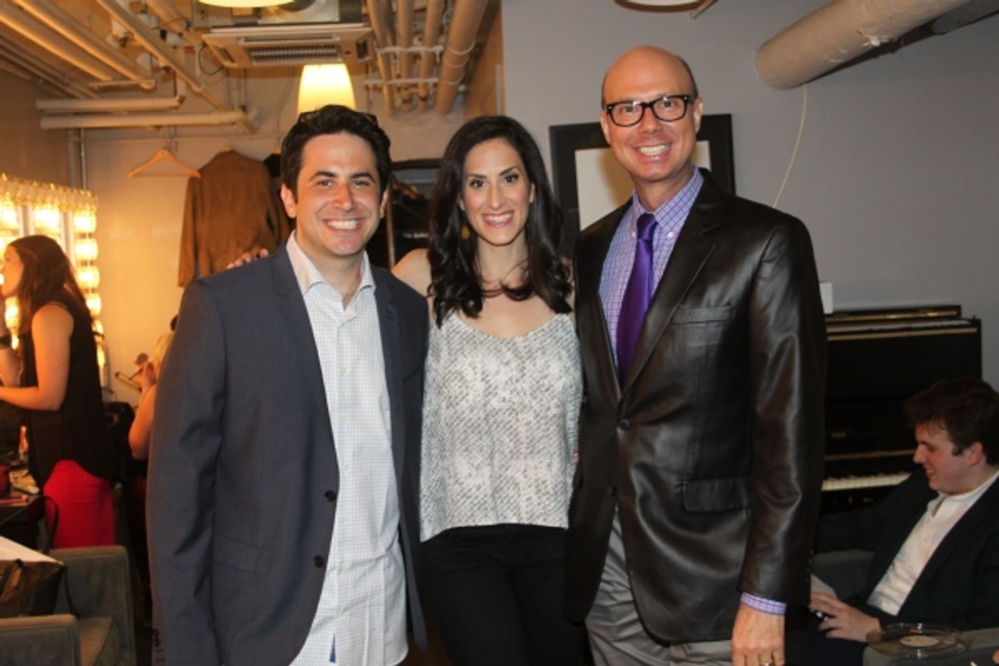 Photo Coverage: Backstage at BroadwayWorld.com's THE LORD AND THE MASTER at Joe's Pub!  Image