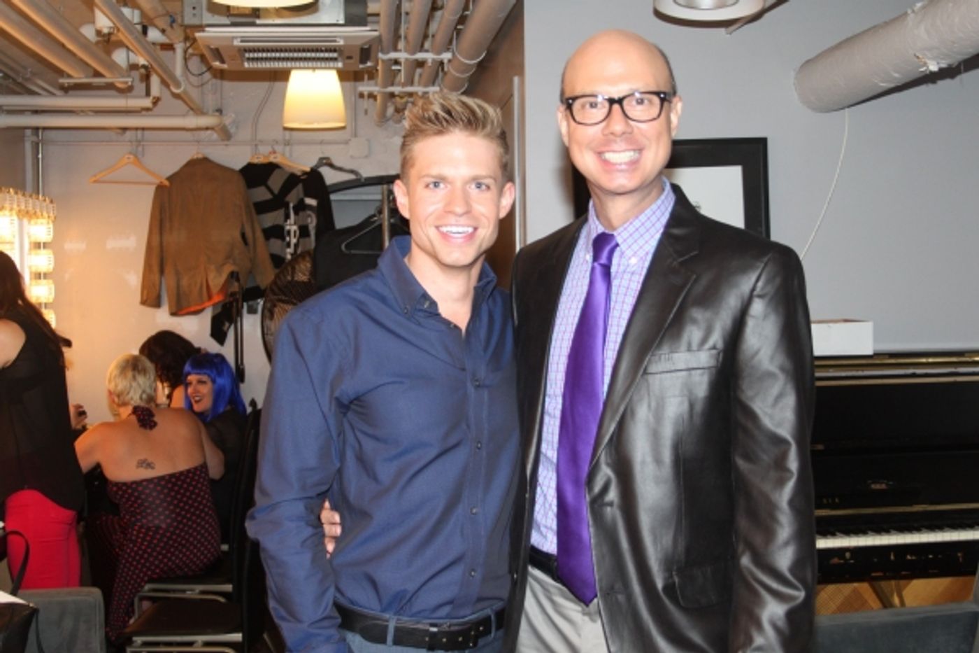 Photo Coverage: Backstage at BroadwayWorld.com's THE LORD AND THE MASTER at Joe's Pub!  Image
