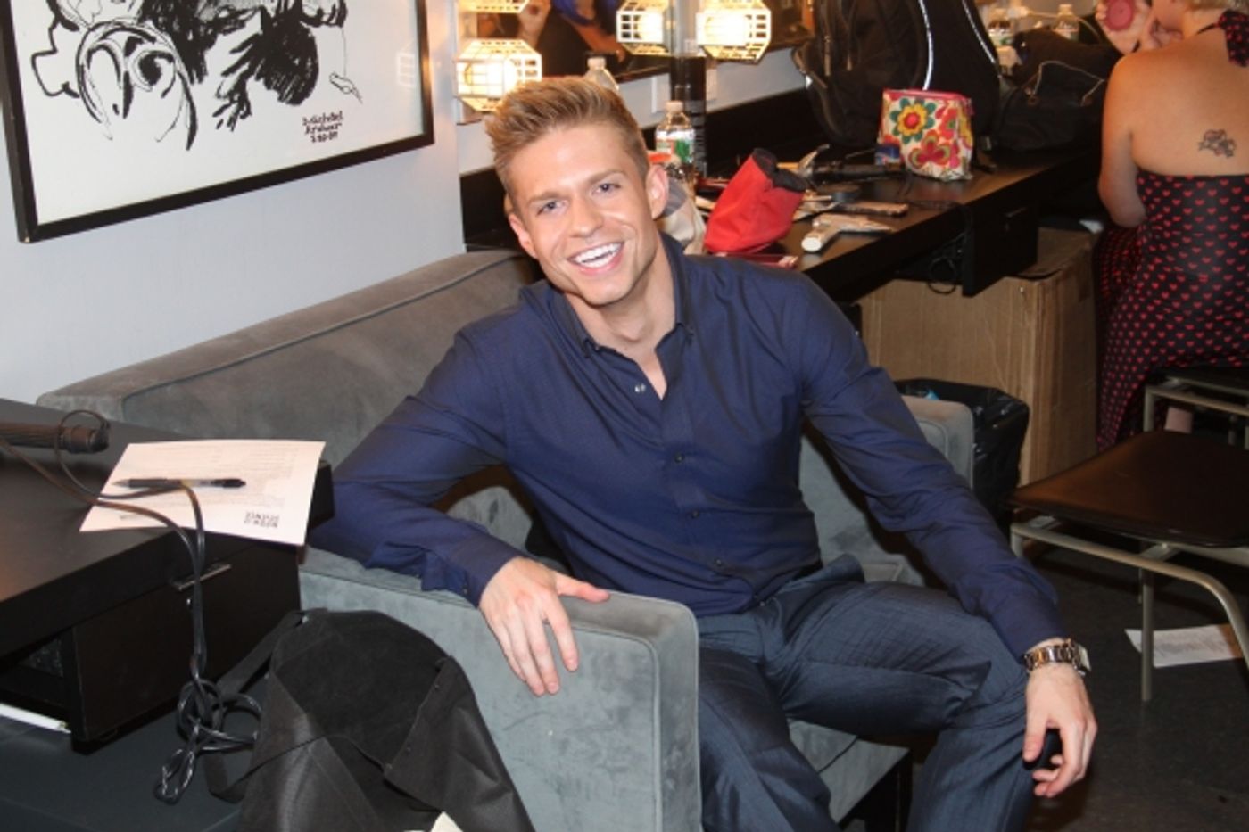 Photo Coverage: Backstage at BroadwayWorld.com's THE LORD AND THE MASTER at Joe's Pub!  Image
