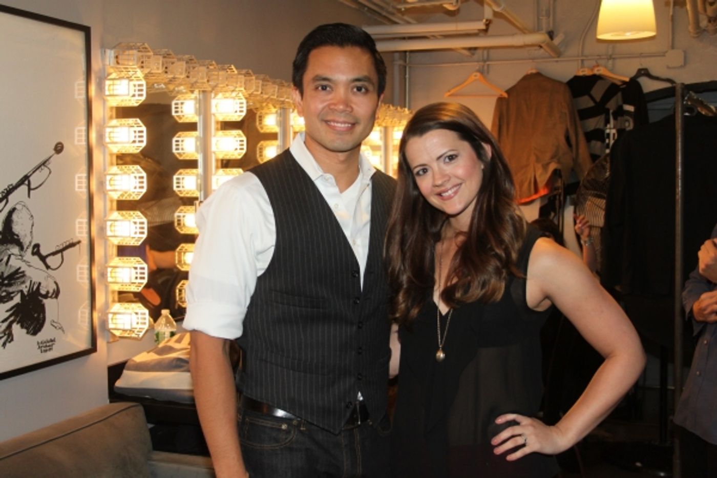 Photo Coverage: Backstage at BroadwayWorld.com's THE LORD AND THE MASTER at Joe's Pub!  Image