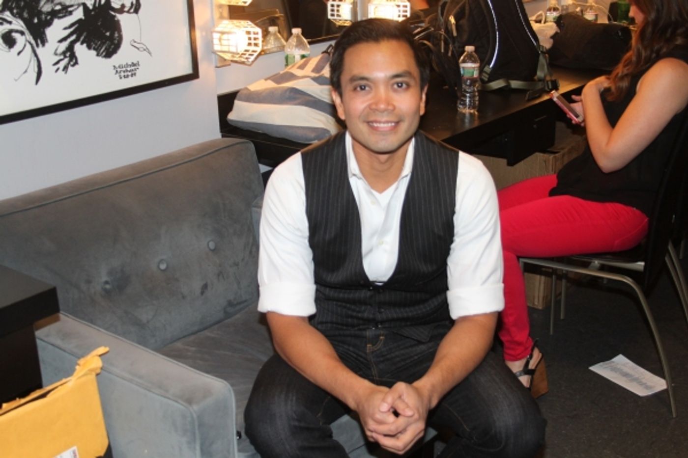 Photo Coverage: Backstage at BroadwayWorld.com's THE LORD AND THE MASTER at Joe's Pub!  Image