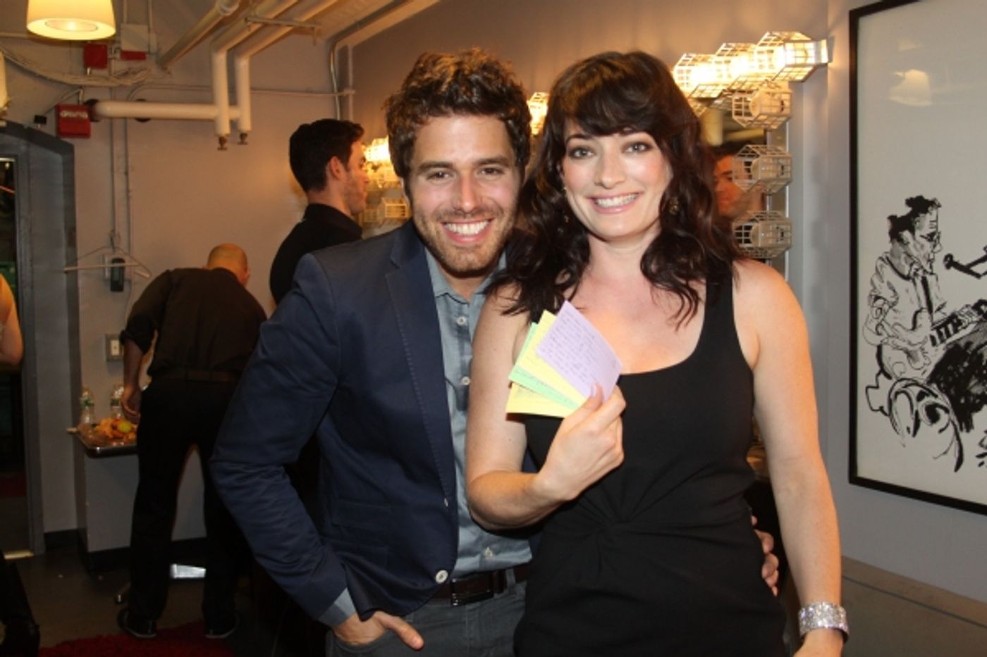 Photo Coverage: Backstage at BroadwayWorld.com's THE LORD AND THE MASTER at Joe's Pub!  Image