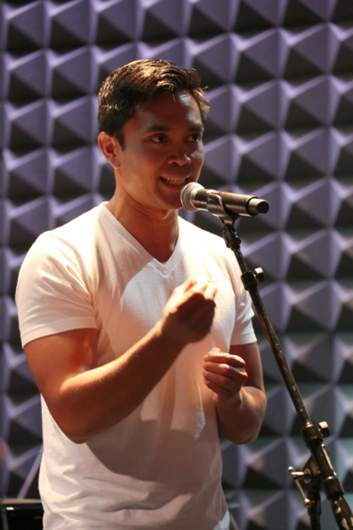 Photo Coverage: In Rehearsal for BroadwayWorld's THE LORD AND THE MASTER -The Men! Image