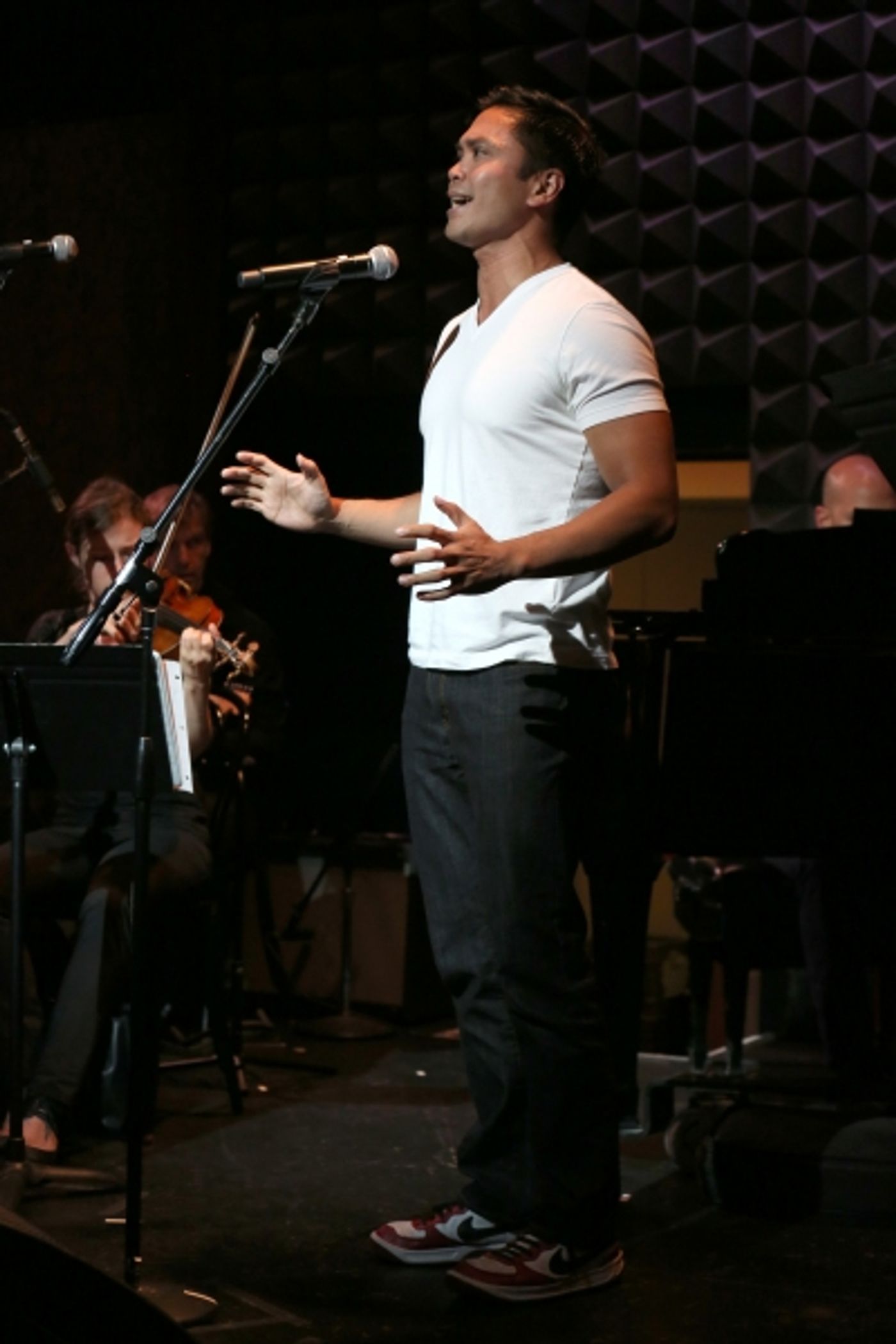 Photo Coverage: In Rehearsal for BroadwayWorld's THE LORD AND THE MASTER -The Men! Image
