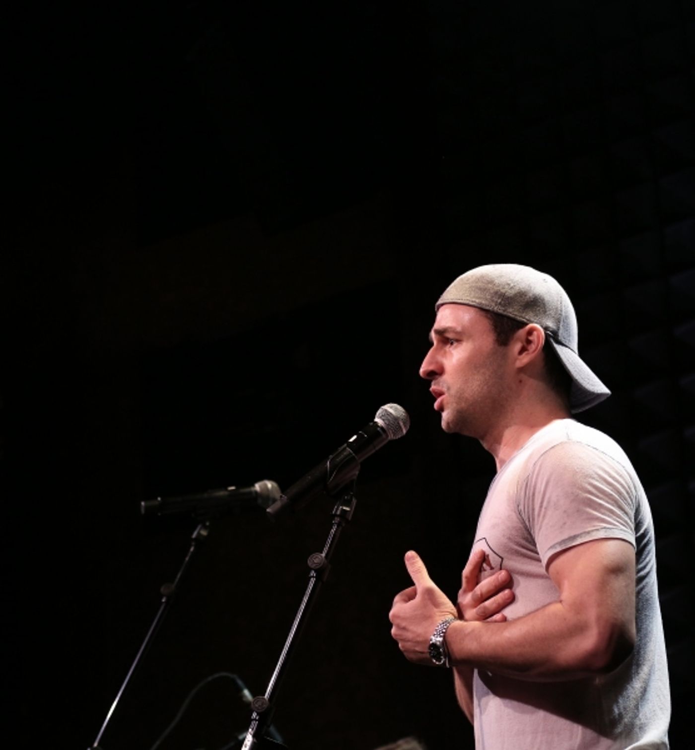 Photo Coverage: In Rehearsal for BroadwayWorld's THE LORD AND THE MASTER -The Men! Image