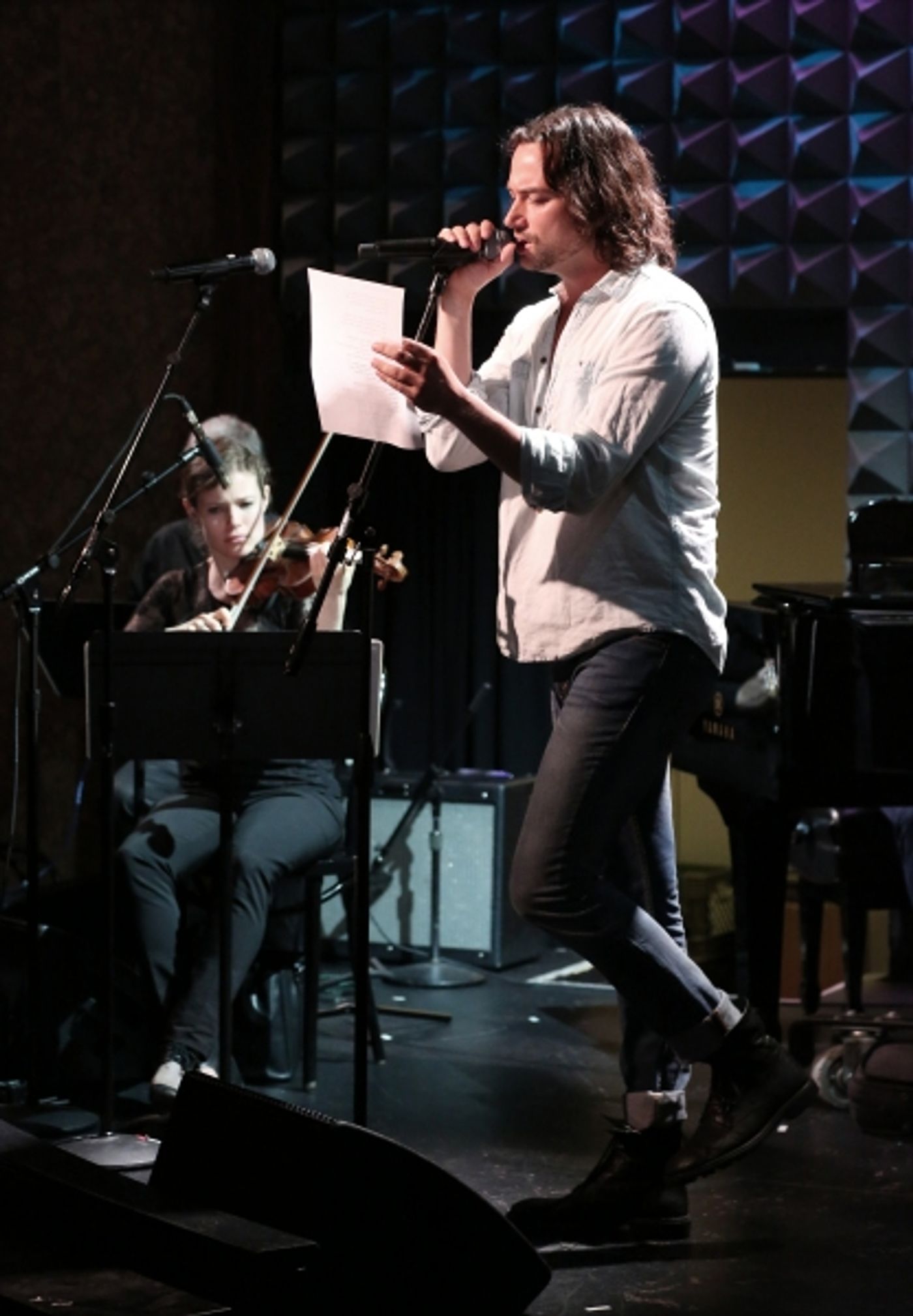 Photo Coverage: In Rehearsal for BroadwayWorld's THE LORD AND THE MASTER -The Men! Image