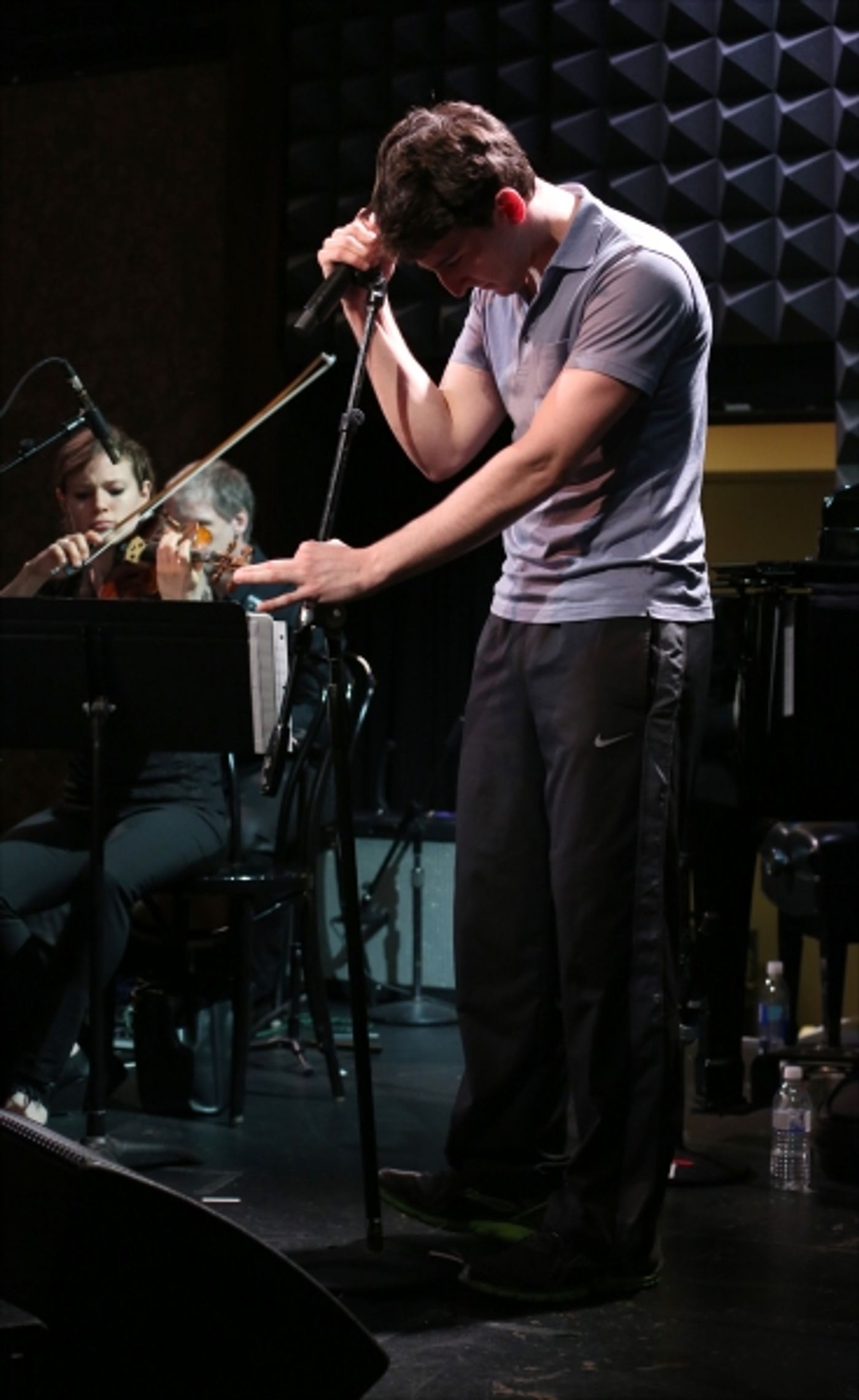 Photo Coverage: In Rehearsal for BroadwayWorld's THE LORD AND THE MASTER -The Men! Image