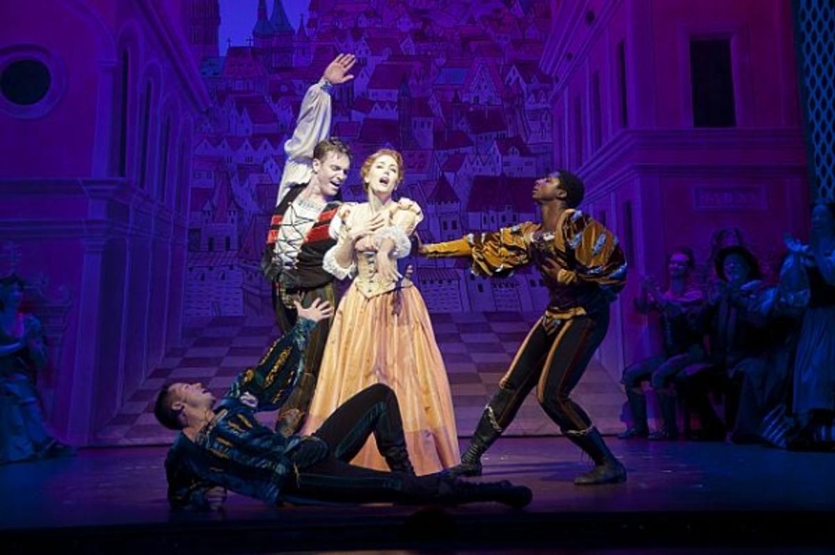 KC Fredericks, Tyler Hanes, Mara Davi and Calvin Cooper at 