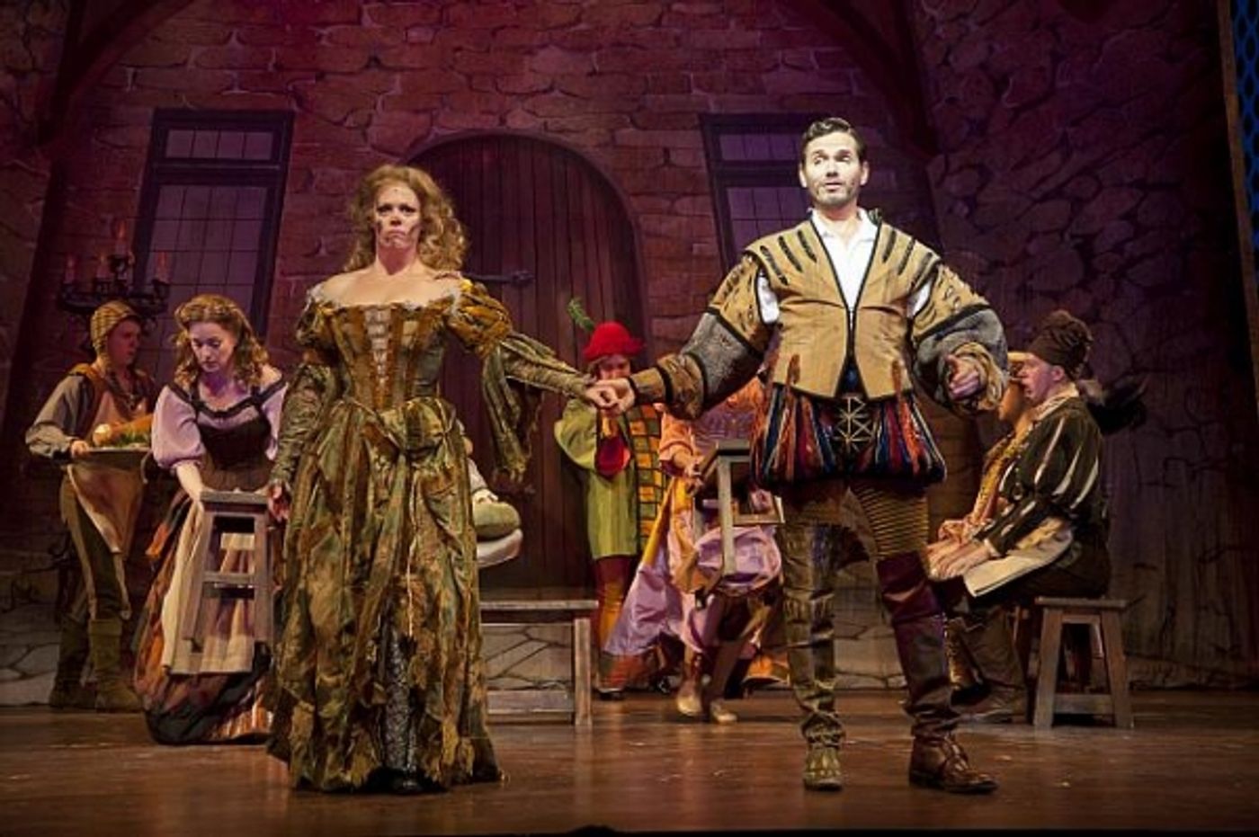 Photo Flash: First Look at Elizabeth Stanley, Paul Anthony Stewart & More in Barrington Stage Company's KISS ME KATE  Image