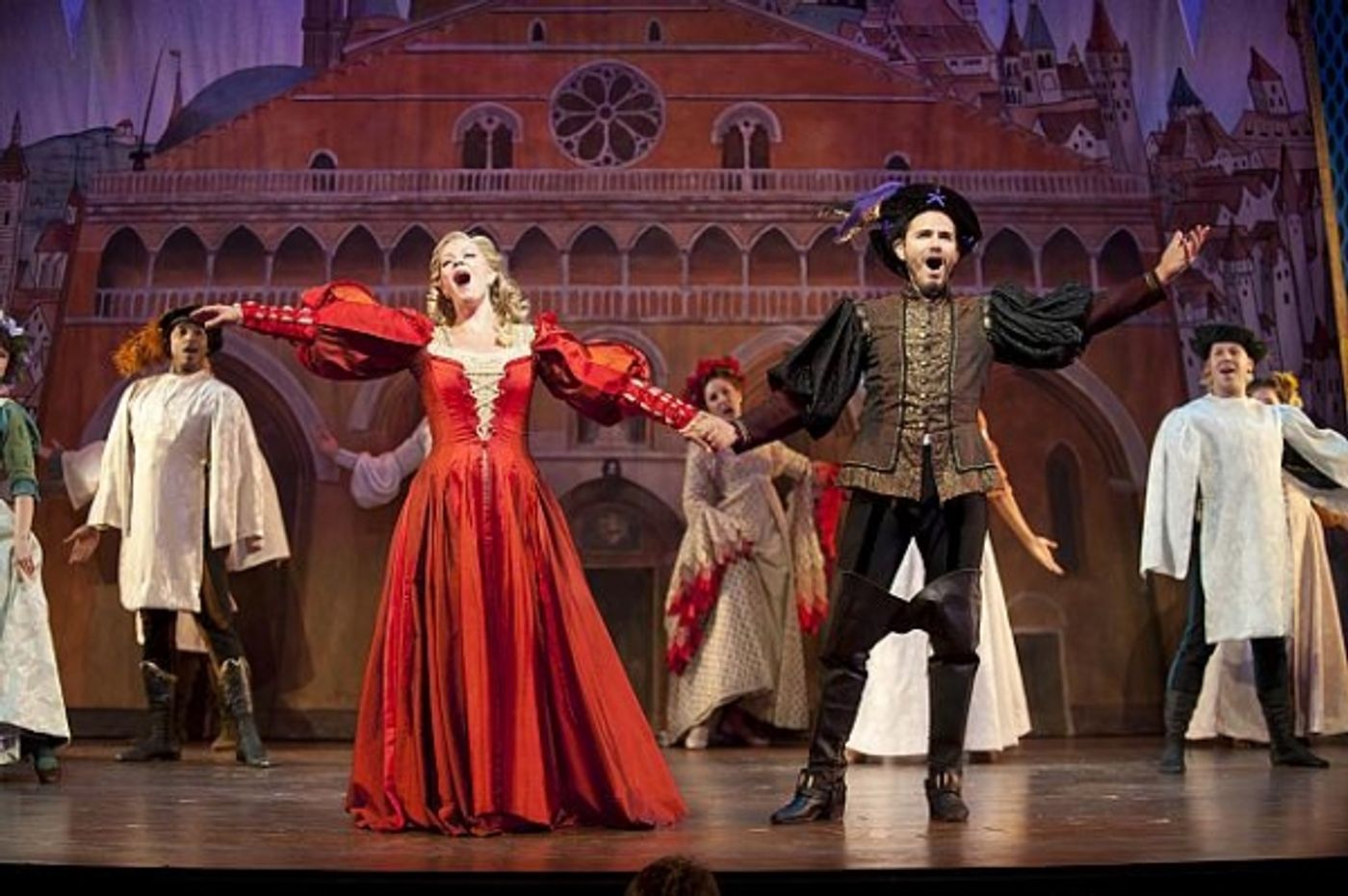 Photo Flash: First Look at Elizabeth Stanley, Paul Anthony Stewart & More in Barrington Stage Company's KISS ME KATE  Image