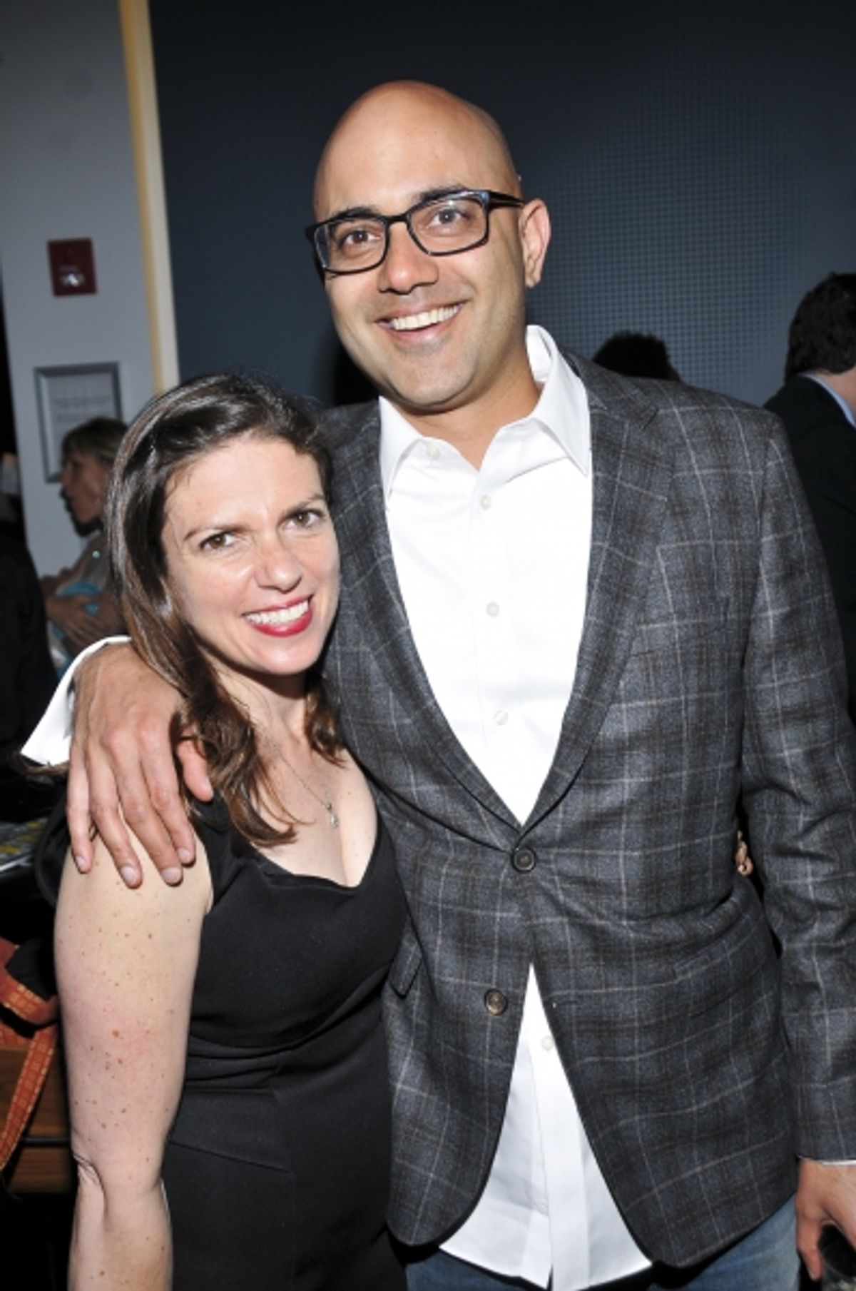 Playwright Ayad Akhtar and director Kimberly Senior at 