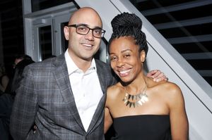 Ayad Akhtar and Karen Pittman @ BroadwayWorld Ayad Akhtar and Karen Pittman Photo
