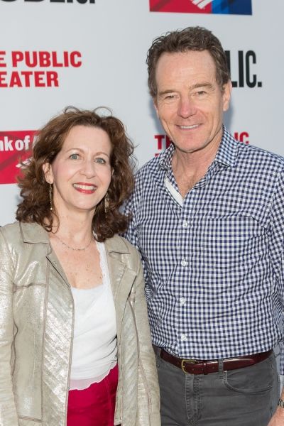 Betsy Aidem and Bryan Cranston Photo