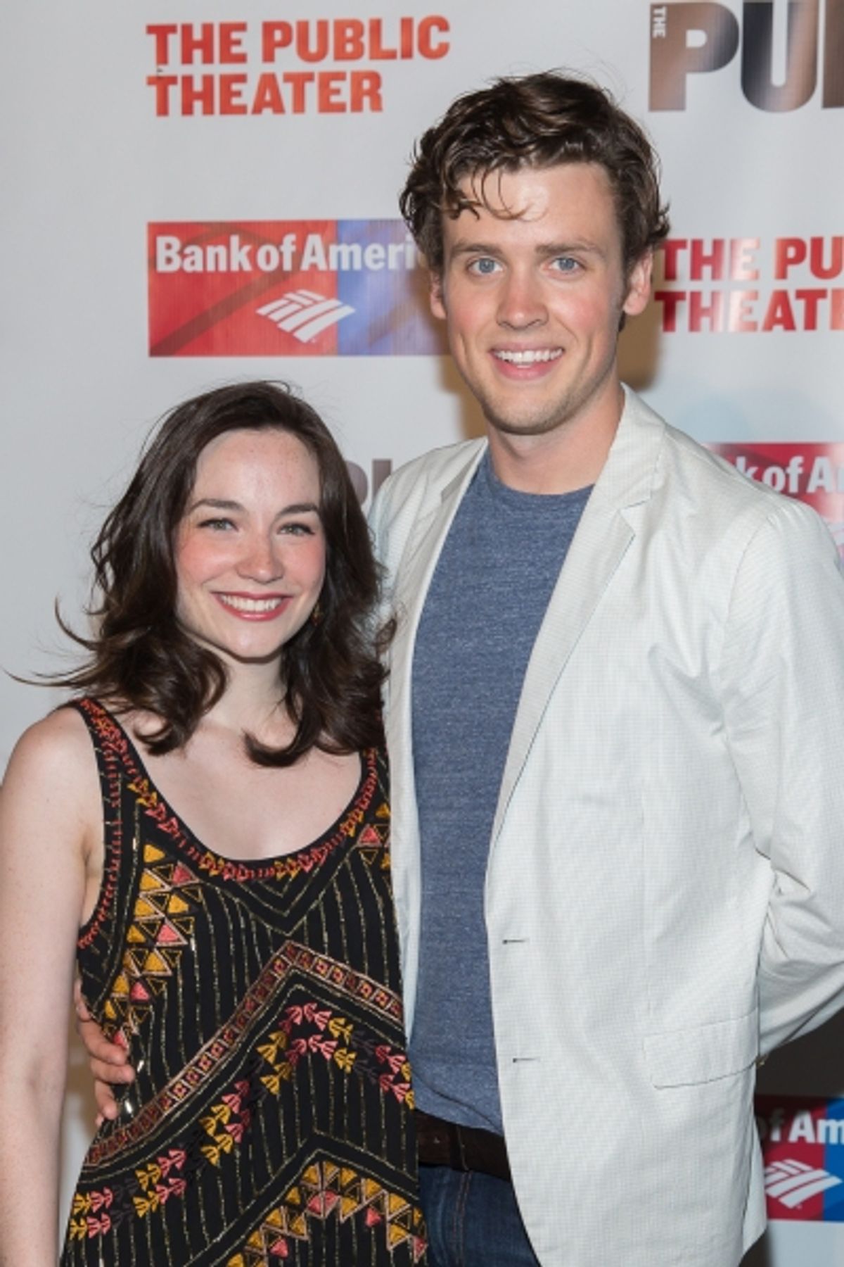 Ismenia Mendes and Jack Cutmore-Scott  at 