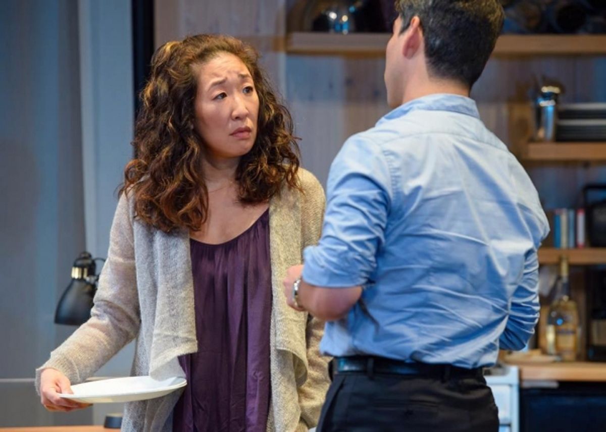 Sandra Oh and Raul Castillo at 