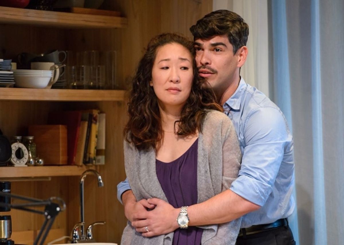 Sandra Oh and Raul Castillo at 