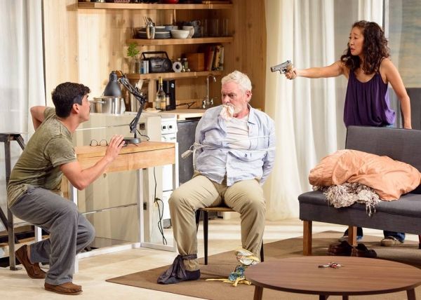 Raul Castillo, John Judd and Sandra Oh Photo