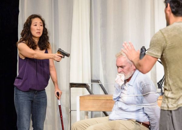 Sandra Oh and John Judd Photo