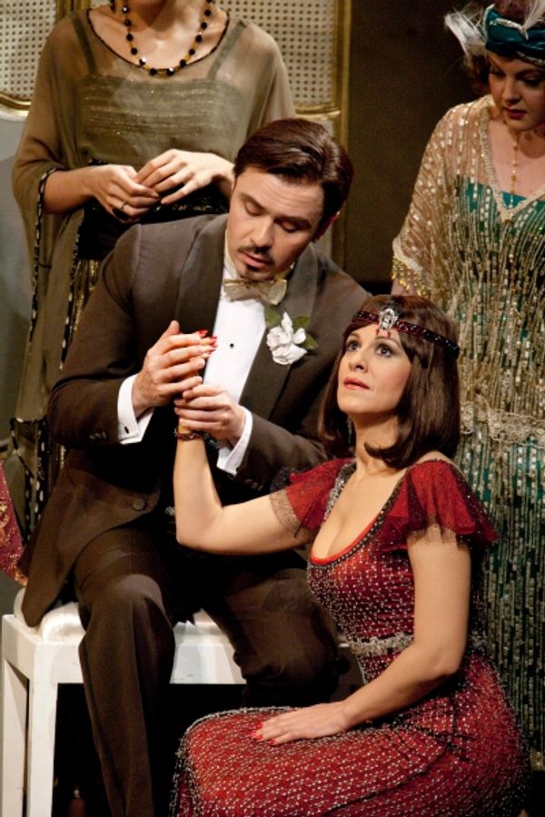 Marius Brenciu as Prunier and Angela Gheorghiu as Magda Photo