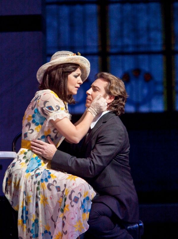 Angela Gheorghiu as Magda and Roberto Alagna as Ruggero Photo