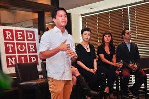 Topper Fabregas, Cris Villonco, Ana Abad Santos, Rem Zamora Photo