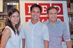 Agot Isidro, Topper Fabregas, Michael Williams @ BroadwayWorld Agot Isidro, Topper Fabregas, Michael Williams Photo