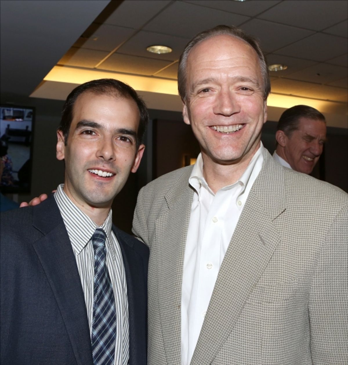 Mark Bruni and Douglas McGrath at 