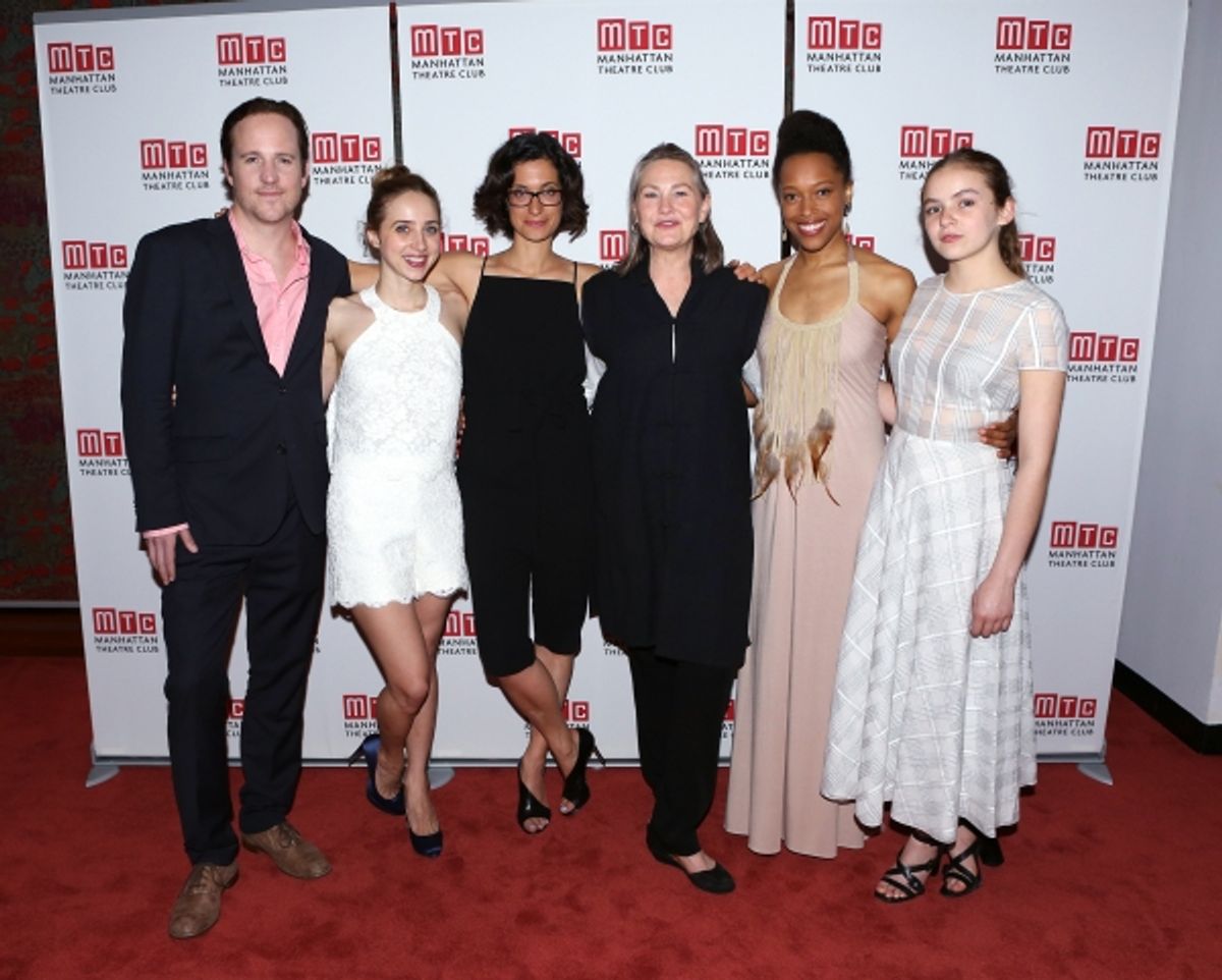 Patch Darragh, Zoe Kazan, Cherry Jones, Cherise Boothe and Morgan Saylor  at 
