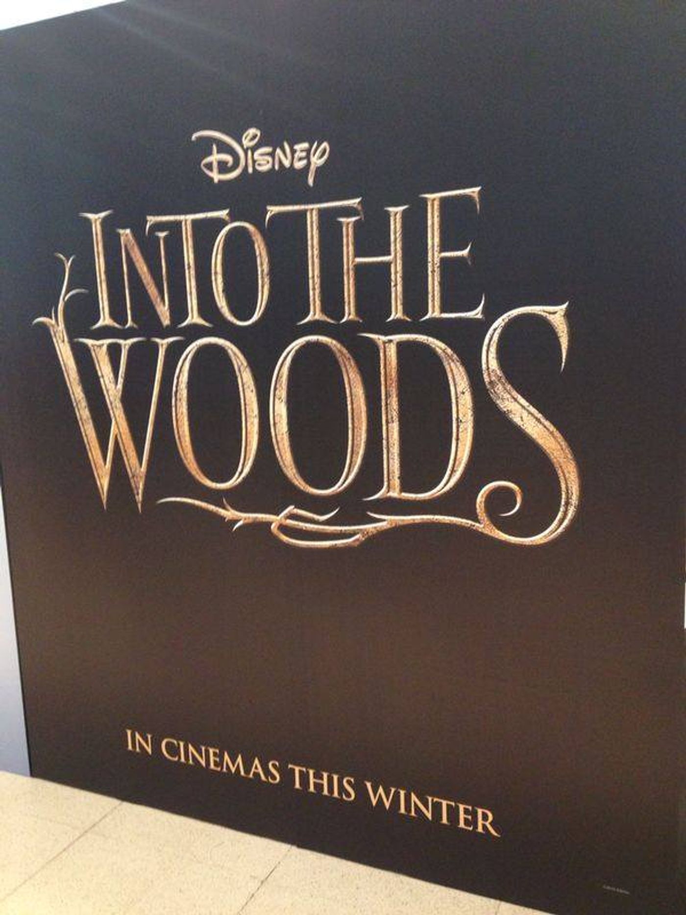 Exclusive! First Look At Teaser Poster For INTO THE WOODS Movie  Image